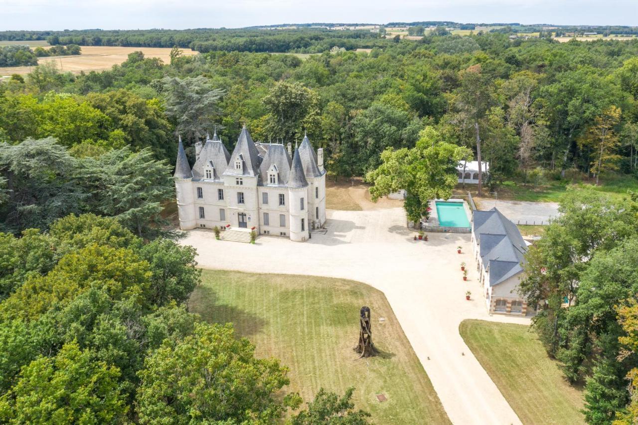 Chateau De Baillant - Futuroscope Saint-Martin-la-Pallu エクステリア 写真